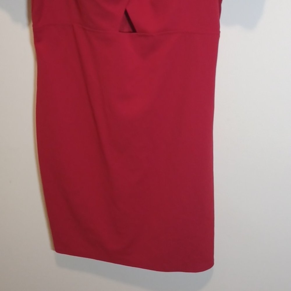 Crystal Doll Red Mini Dress - Picture 4 of 9